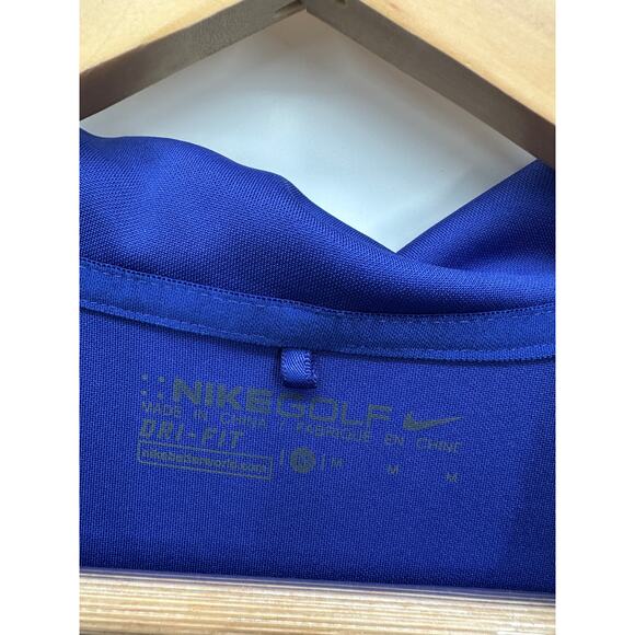 Nike Golf Women Dri-fit Sleeveless Polo Blue Golf Pickleball Preppy Size Medium - Picture 6 of 8